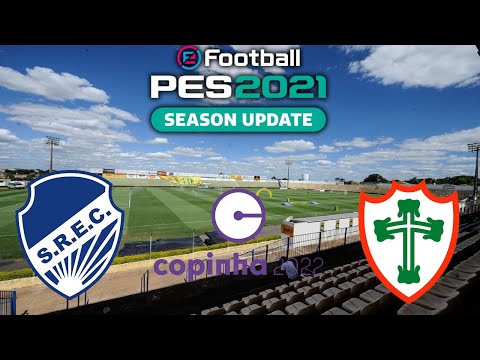 SÃO RAIMUNDO-RR X PORTUGUESA - COPA SP DE FUTEBOL JÚNIOR - 3ª RODADA 10/01/22 [PES 2021]