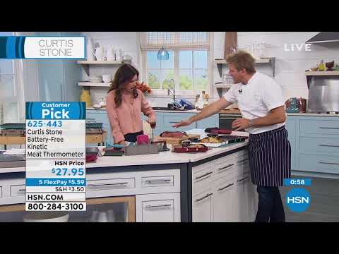 Curtis Stone BatteryFree Kinetic Meat Thermometer