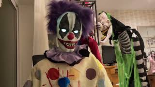 Spirit Halloween Thrashing Clown Demo