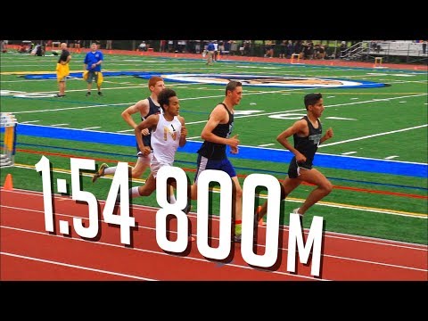 Barely Made the State Meet With a 1:54 800m