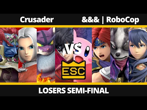 ESC 77 - Losers Semi-Final - Crusader Vs. &&& | RoboCop - SSBU Tournament