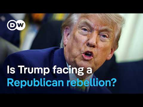 Rare dissent in US House shows cracks in Trump's support | DW News