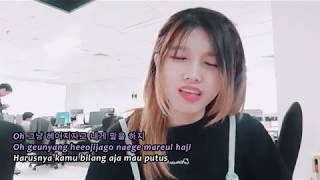 LAGU YANG PAS BUAT MANTAN/ Kwon Jinah The End Cover / TOLONG BERI AKU WAKTU UNTUK BERNYANYI :(