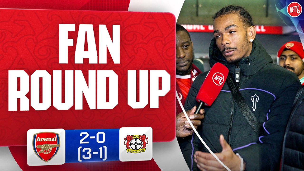 Can Arsenal Win The Quad? (Fan Round Up) | Arsenal 2-0 Bayer Leverkusen
