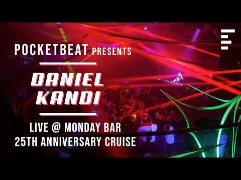 Daniel Kandi live trance music mix at Monday Bar 25th Anniversary Cruise | Tracklist included