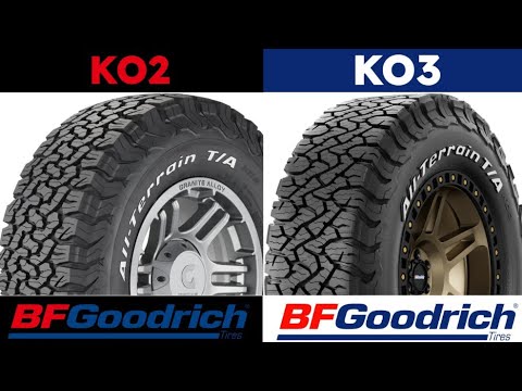 BFGoodrich All-Terrain TA KO2 vs KO3: Is It Really an Upgrade?