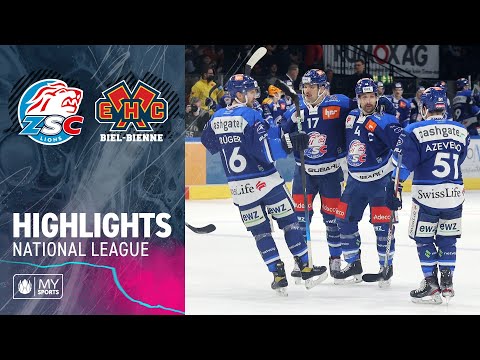 ZSC vs. Biel 5:2 – Highlights National League