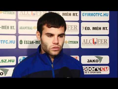 Nikolics interjú a Gyirmót - Vidi Ligakupa-meccs után