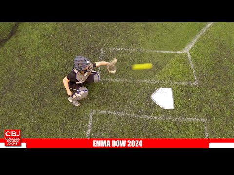 Emma Dow 2024 Catcher/Shortstop Softball Skills Video