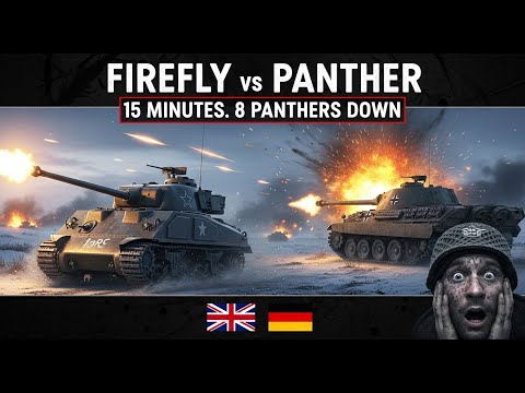 German Tankers Never Knew The British Firefly Had A 17-Pounder Able To Pierce Their Panthers