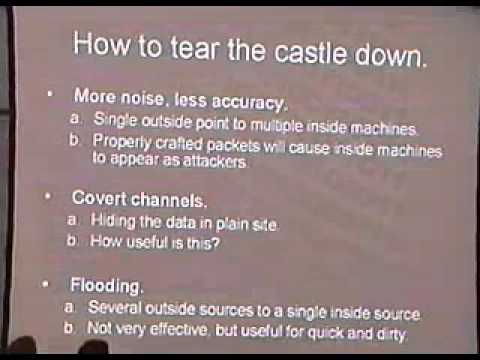 DEF CON 11 Hacking Conference Presentation By David Maynor - Why anomaly based intrusion detection systems are a hackers best friend - Video