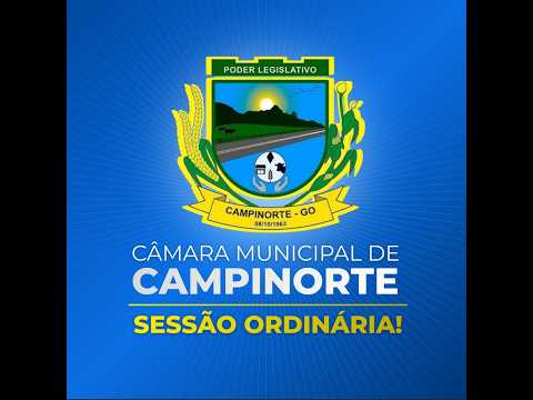 📌 SESSÃO ORDINÁRIA — CÂMARA MUNICIPAL DE CAMPINORTE/GO - 17/08/2026