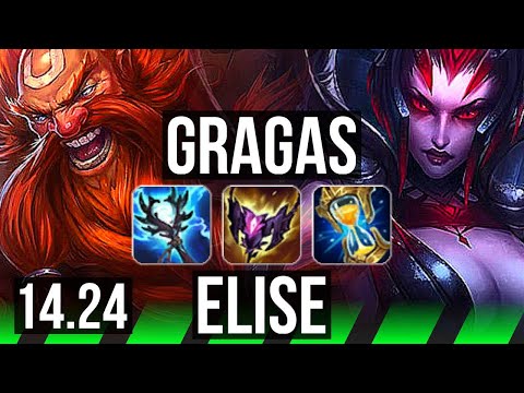 GRAGAS vs ELISE (JGL) | KR Diamond | 14.24