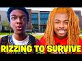 Rizzing To Survive On A College Campus With My New Blonde Hair FT Corey2u