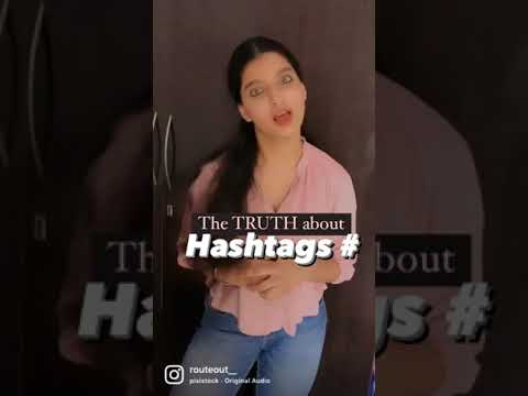 Hashtags - Truth behind Hashtags on Instagram and Youtube 🥵🤯 #shorts #hashtag #routeout #youtube