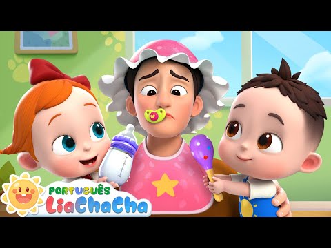 LiaChaCha em Português ☀️ Papai Bebê 🍼 | Música Infantil & Canção para Crianças