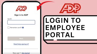 ADP WORKFORCE NOW EMPLOYEE LOGIN  | HOW TO LOGIN SIGNIN ADP WORKFORCE
