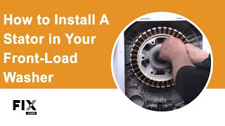 Washer Repair: How to Install a Stator in a Front-Load Washer