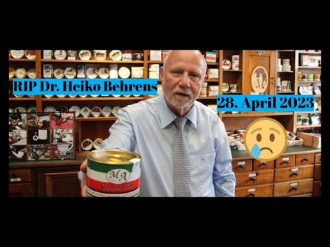 𝒟𝑒𝓇 𝒫𝒻𝑒𝒾𝒻𝑒𝓃𝓇𝒶𝓊𝒸𝒽𝑒𝓇 𝒹𝑒𝓇 𝐼𝓃𝓈𝑒𝓁: DAN TOBACCO: RIP Dr.  Heiko Behrens