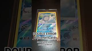 Pokemon Sun & Moon - RAREST ERROR IN SUN & MOON - DOUBLE ERROR "SUPER ERROR"(miscut & double foil)