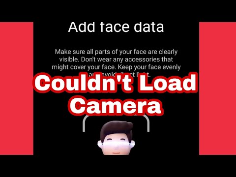 How To Fix Couldn't load Camera Problem Solve Add Face data Problem Solve in Android
