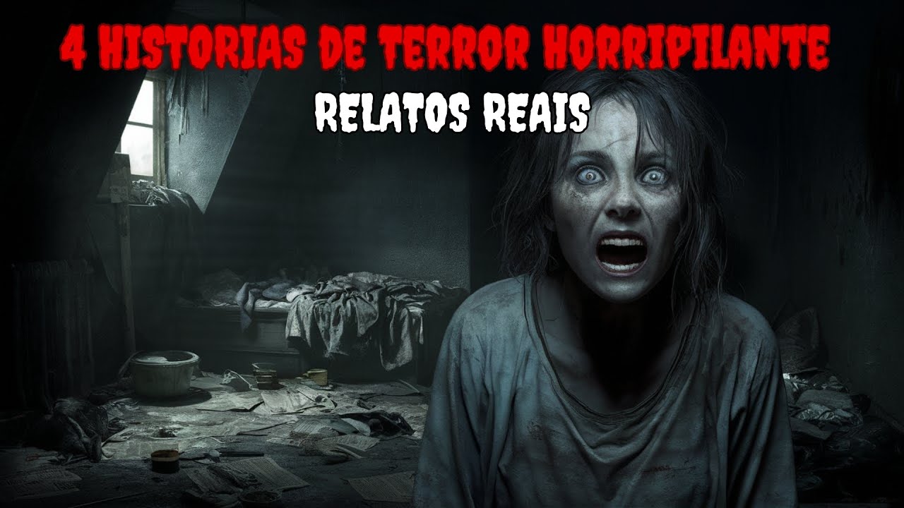 4 Historias Pertubadoras de Terror - Relatos Reais (Ep.1)