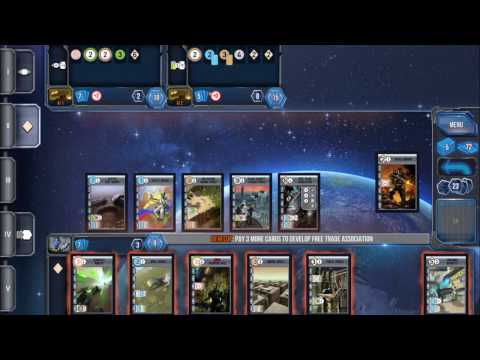 Race for the Galaxy - iOS Board Games First Look - YouTube