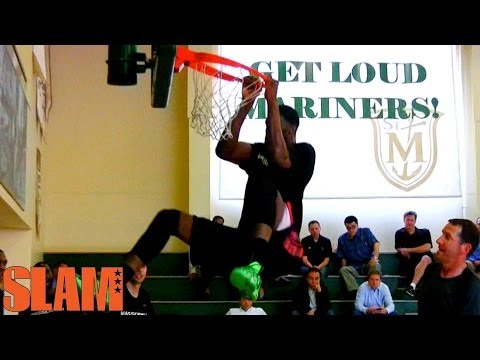 Joel Embiid is 100% Healthy - Crazy Dunks during 2014 NBA Draft Workout