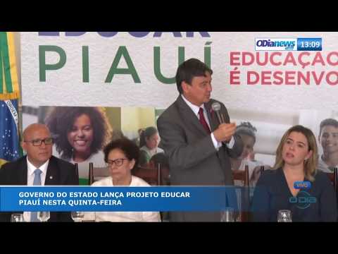 O DIA NEWS 03 10  Governo estadual lança Projeto Educar PiauiÌ
