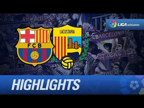 Resumen de FC Barcelona B (0-1) UE Llagostera - HD