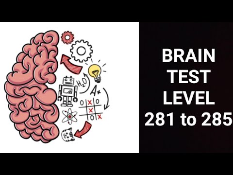 Brain Test Level 281 to 285 walkthrough |BRAIN TEST|