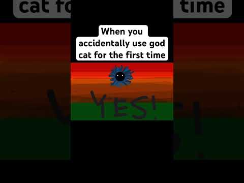 Battle Cats Animation | When you use Cat God for the first time #thebattlecats  #battlecats