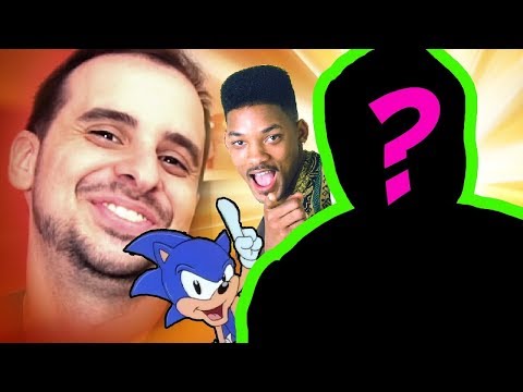 DESAFIO DA DUBLAGEM ft  Manolo Rey Will Smith, Sonic, Gaguinho, etc