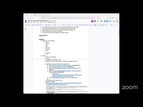 CNCF Serverless WG's Personal Meeting Room