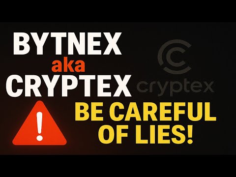🔥 The Truth About Bytnex (Cryptex) | Stop Believing the Lies!