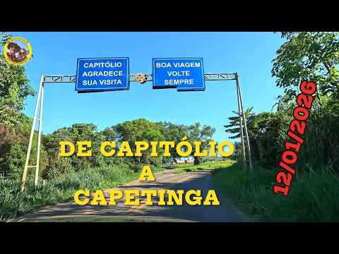 Viagem de Capitólio a Capetinga | Interior de Minas Gerais em 4K
