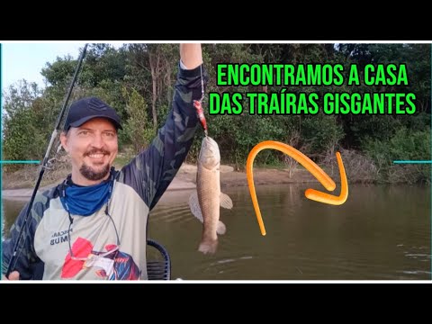ACHAMOS A CASA DAS TRAÍRAS GIGANTES/PESCARIA RIO GUAPORÉ/ COSTA MARQUES/ RONDÔNIA.