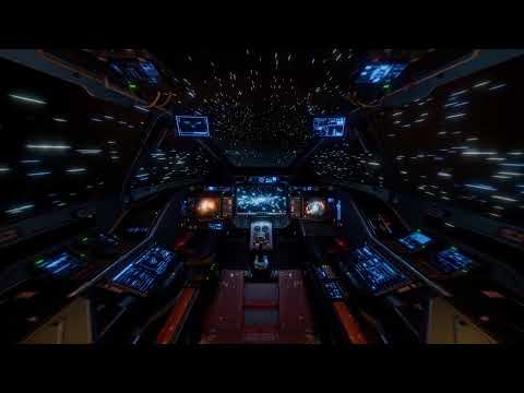 4K Flying Through Space - Cockpit View | Ultra Realistic Space Journey