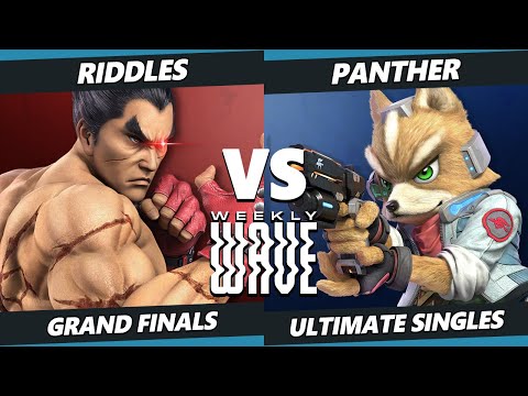 Weekly Wave 23 GRAND FINALS - Riddles (Terry, Kazuya) Vs. Panther (Fox, Wolf) SSBU Ultimate