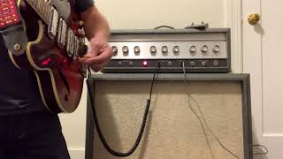 Video thumbnail for 1964 Silvertone 1484 Twin Twelve Tube Amp Original Jensen Speakers & RCA / Silvertone Tubes USA by johnnyangel69