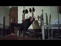Dumble included bench press after a long gap..