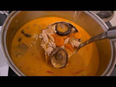 Rote Thai Curry Suppe mit Hähnchenbrustfilet # Säämsons Küche