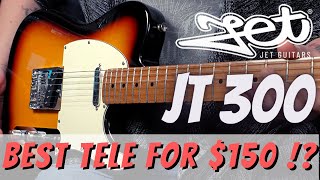 Video thumbnail for Jet Guitars JT 300 Demo   BEST Tele for $150!? by Martin Frydas