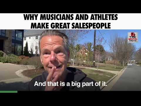 DO YOU KNOW WHY MUSICIAN MAKE GREAT B2B SALESPEOPLE???  - The Brutal Truth about Sales Podcast