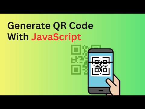 How To Build A Qr Code Generator Using Javascript Javascript Tutorial In Hindi
