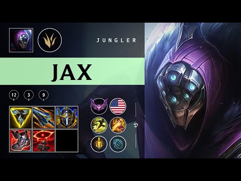 Jax Jungle vs Rengar - NA Master Patch 25.24
