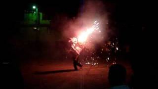 preview picture of video 'La quema de toritos en Santa Ana Yareni'