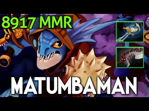 Matumbaman Dota 2 - Slark nearly 9k MMR Echo Sabre + Abyssal Blade