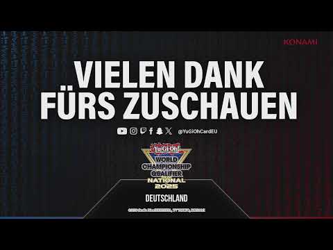 LIVE 🔴 2025 European Yu-Gi-Oh! Championship Qualifier – German National Tag 2