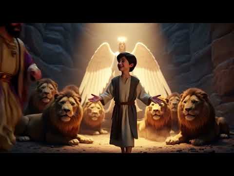 🦁 Daniel in the Lion’s Den | Powerful Bible Story for Kids | Faith & Courage